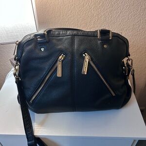 Medium to large black Michael Khors hand bag